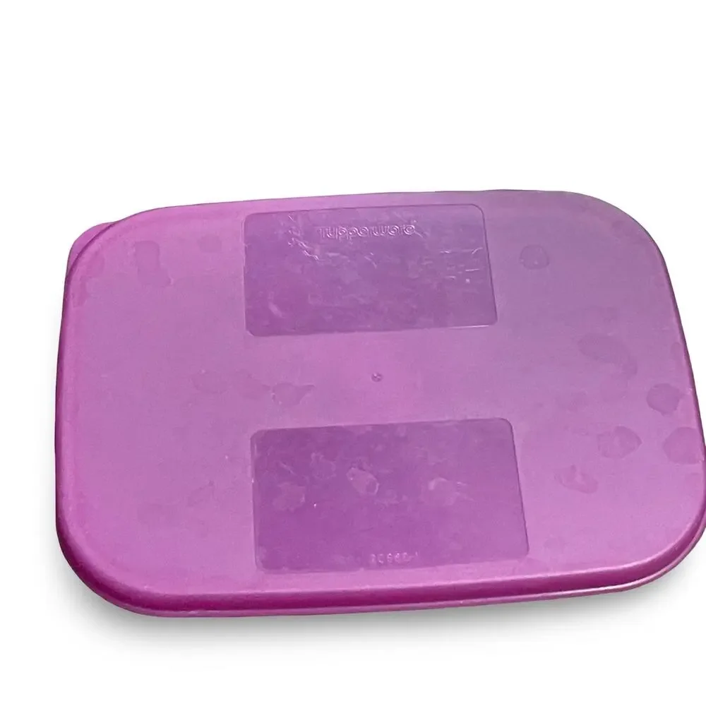 Tupperware 2088B Replacement Lid Purple Freezer Mate Storage Container Part